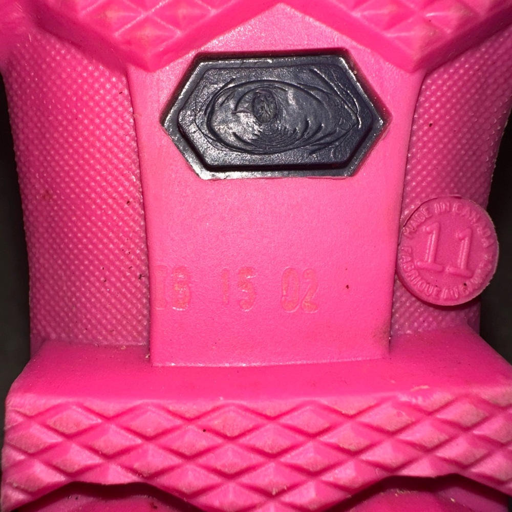Kamik Kids Navy and Pink Snow Boots - Picture 7 of 7